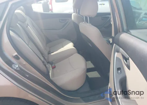 2016 Hyundai Elantra Se from USA, damaged, VIN 5NPDH4AE4GH652998